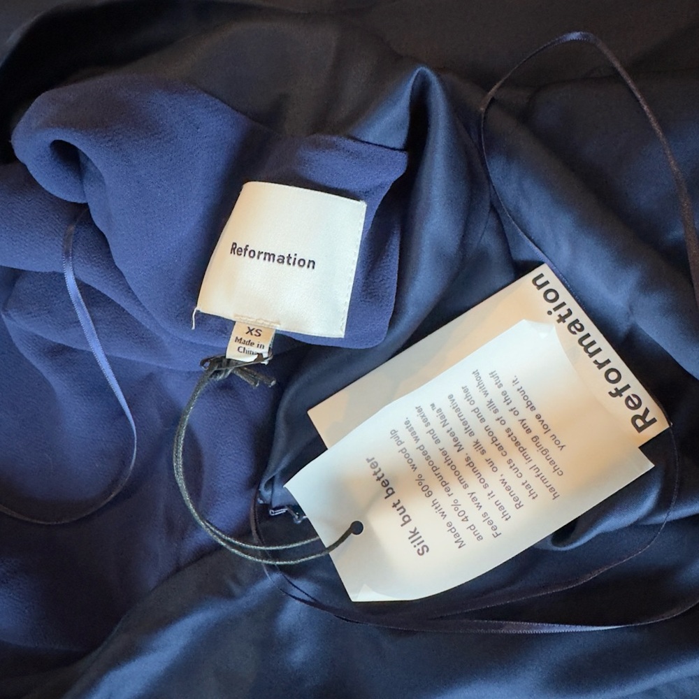 Reformation Corey Satin Midi-Dress - Picture 5 of 5